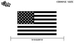 USA Flag Sticker Decal- Military FOR Jeep - Choose Size & Color - The Sticky Side