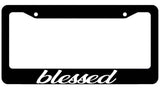 Blessed License Plate Frame - JDM KDM plate Cover Christian