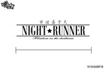 Night Runner Sticker Decal - JDM Sticker - Choose Size & Color